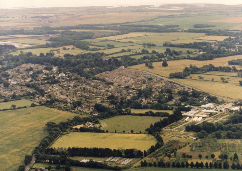 Everton, 1987 Aerial View